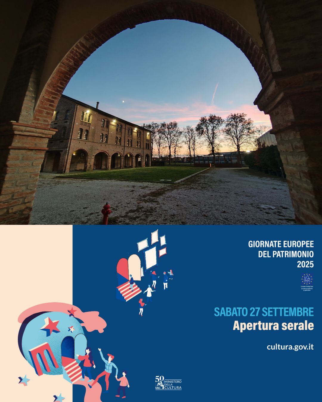 Visita accompagnata tra gli edifici dell’ex Azienda agricola Chiggiato  | GEP 2025 | Apertura straordinaria serale | Museo nazionale archeologia del Mare di Caorle